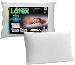 Travesseiro MarcBrayn Látex Médio 14cm