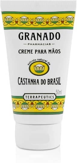 Granado Creme Para Mãos Terrapeutics, Castanha Do Brasil, 50ml
