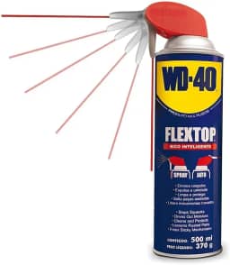 WD-40 Spray Multiuso 500ml - Óleo Lubrificante, Desengripante, Antiferrugem, Para Portas, Ferramentas e Carros