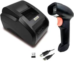 Impressora Não Fiscal Térmica 58mm + Leitor Boleto Código Semfio