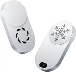 Hamosong Phone Cooler for Gaming, Magnetic Semiconductor iPhone Cooler Cooling Fan, Keep Phone Cool Fan for Phone