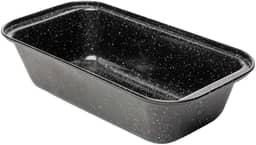LYOR - Forma para Pão Antiaderente de Aço Carbono Granilite Preta 25,5cm x 13cm x 6cm