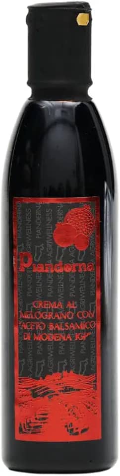 Crema Aceto Vinagre Balsâmico Romã Pianderna Itália 250ml