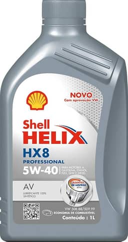Shell Helix Lubrificante Hx8 Professional Av 5W40 Vw 1L