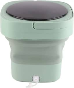 Máquina de Lavar Portátil, Máquina de Lavar 6.5L Dobrável, Arruela Pequena para Roupas de bebê, Roupas íntimas, Mini Lavadora para Apartamento, Lavanderia para Viagens Em