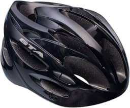 Capacete Ciclismo Inmold Start Com Led Para Bicicleta - Preto - Médio (54-58 CM)