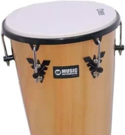 Timba Music Phx 50 Cm X 11 Pol Madeira Pele Dupla Napa Nylon