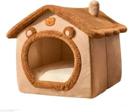 Casinhas fofas para animais de estimação, ideais para gatos ou cachorros.