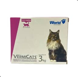 Vermicats 600 mg Cartucho 4 COMPRIMIDOS