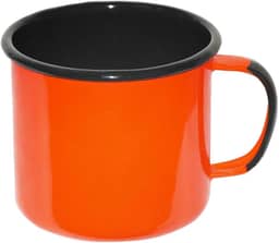 Caneca 8 Esmaltado Laranja 370 ml - Ewel