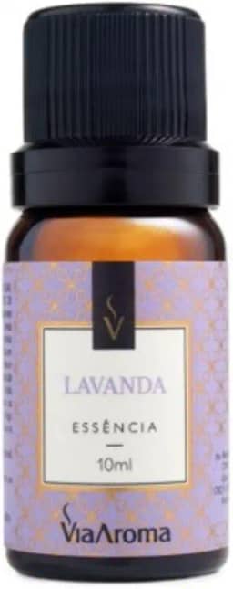 Essência Via Aroma Lavanda Para Aromatizador Aromaterapia 10ml
