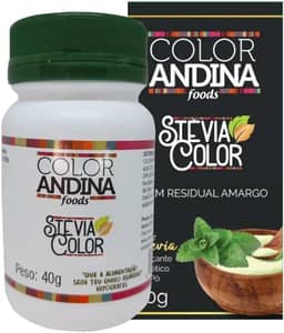 Adoçante Stévia Color Andina 40g