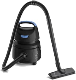 Aspirador água pó Electrolux compacto potente função sopro 1400W 12 L total 5 L util protetor termico AWD01 127v
