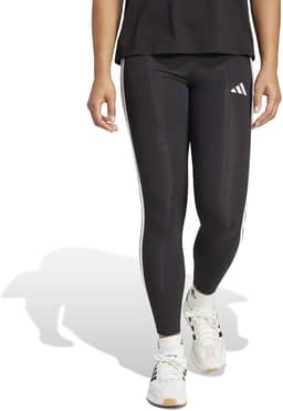 Meia-calça feminina Essentials de algodão com 3 listras