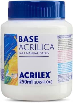 Produto para Artesanato, Acrilex 034250000, Multicor, 250 ml