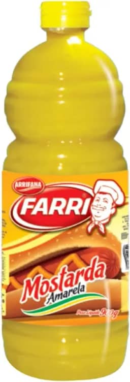 Arrifana Molho De Mostarda Amarela 900 G