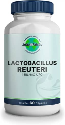 Lactobacillus Reuteri 1Bilhão UFC - 60 Cápsulas Gastrorresistentes