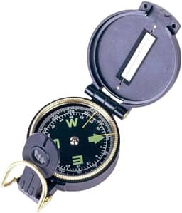 Nautika Bussola Tour, Visada Dobrável, Argola em D Para Melhor Fixação Em Mochilas Ou Coletes, Prática, Leve e Compacta, Feita De Plástico ABS Resistente, Excelente Para Todos Os Momentos