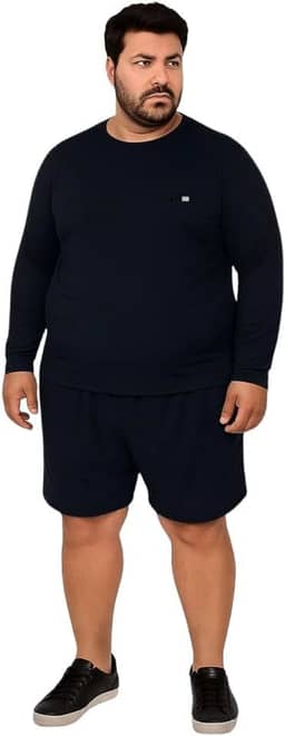 Camiseta Manga Longa Com Proteção UV FPS50 Plus Size