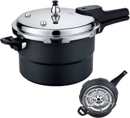 Panela De Pressão Para Indução 7 Litros Com Revestimento Cerâmico Universal