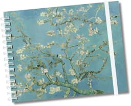 Sketchbook Capa Dura Desenho E Aquarela papel offset 180g Temas artistas (MODELO 2)