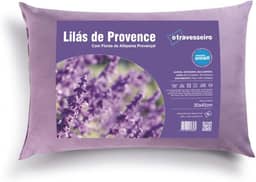 Travesseiro Infantil Com Aromaterapia Lavanda Antialérgico 30x45cm Toque Macio Confortável
