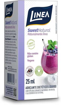 Linea Adoçante Líquido Sweet Natural 25ml