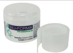 Fita Adesiva 35x3cm para Cicatriz Hipertrófica e Queloide Siliforma
