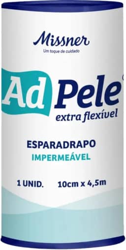 Missner, Esparadrapo Branco Adpele 10cmx4,5m