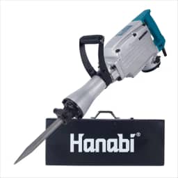 Martelete Demolidor 30kg 45J Para Concret 1240W 220V Pesado, Martelo Demolidor 15kg Profissional com Maleta + Cinzel