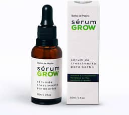 Serum Grow Blend de Ativos Para Crescer 30ml Barba de Macho