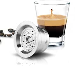 YOUTEK, Cápsula Café Reutilizável Inox - Para Máquinas Três Corações, Acompanha Acessórios