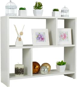 Rack Nicho Aparador Branco para Tv Sala Quarto Escritorio