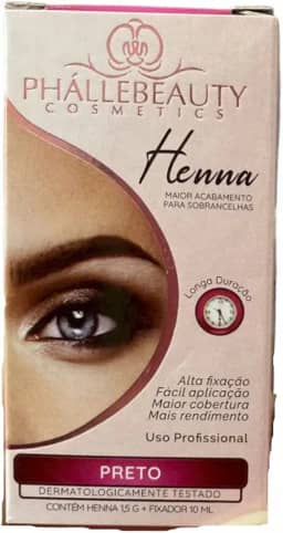 Phallebeauty Henna Ph0593 Preto
