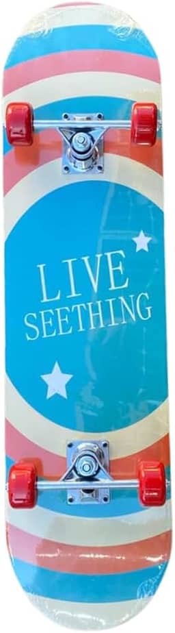 Skate Semi Profissional Montado Completo Modelos, Montado Skate Infantil Semi Profissional Juvenil Radical Skateboard Criança Shape com Lixa - Arte de Rua