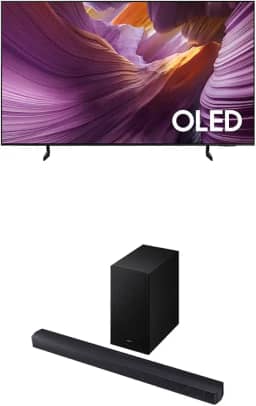 Samsung Combo Vision AI TV 55" OLED 4K S85F + Soundbar HW-B450F