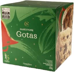 Panettone Gotas Chocolate Cacau show 450g Natal