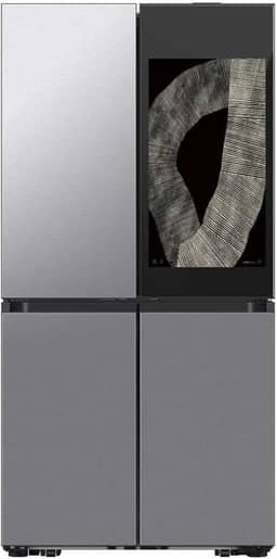 Samsung Geladeira French Door Family Hub 4 Portas Flexzone Samsung Bespoke RF29D Inox 699L - 127V