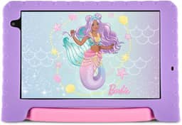 Tablet Infantil Barbie Wi-fi 6GB RAM 64GB Tela 8 Pol. Android 13 Octa-core Multi - NB434