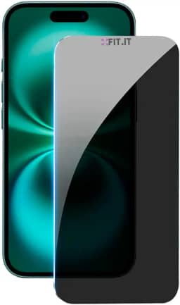 CORONITAS Película Privacidade 5D Compatível com Apple iPhone 16e, Tela 6,1 Polegadas, Cerâmica Fosca, Reduz Reflexos, Anti Spy