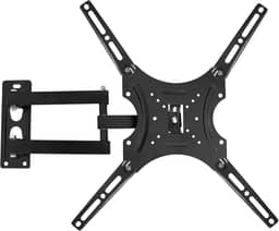 Suporte Para Tv de Parede Articulado E Inclinável, 14'' A 55'', Capacidade Até 50kg, Alfacell, Ferro 100x100mm - 400x400mm, Função Avanço e Recuo