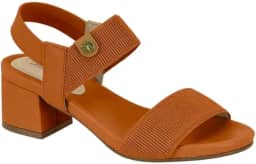 Sandália Feminina Modare Salto Blocado Calce Fácil