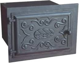 Forno Ferro Fundido Tampa Ferro Fogão Lenha 48x35x30cm P