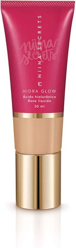 Base Líquida Niina Secrets Hidra Glow Cor 10 30ml - Eudora