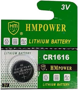 Bateria de Lítio CR1616 - para chaveiro alarme de carro - Unidade