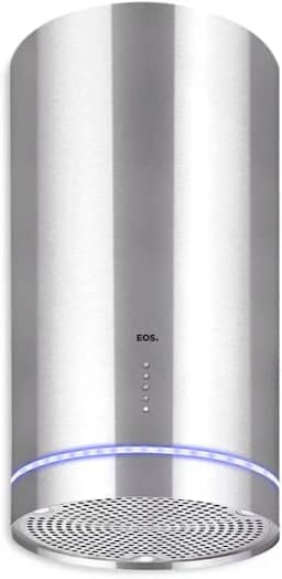 Coifa e Depurador de Ilha Eos 35cm Redonda Eco40ir Inox 220v