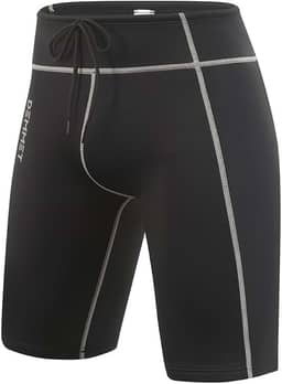 Roupa de mergulho de calças shorts mais molhados de neoprene de 1.5 mm 3mm shorts mais úmidos masculinos e femininos são duráveis e confortáveis para mergulho, natação