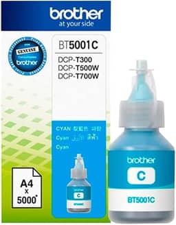 BROTHER Refil BT5001C Ciano P/DCP-T700W, DCP-T500W, DCP-T300