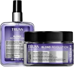 Blond Revolution Truss kit com Máscara 180g + Finalizador 100ml para Loiras