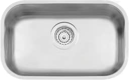 Cuba para Cozinha em Inox Retangular 47x30cm Cromo Acetinado